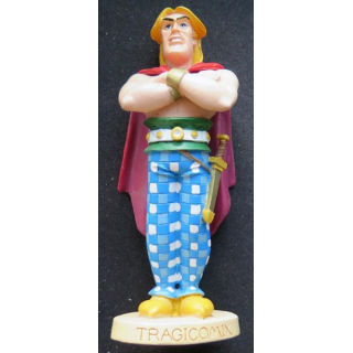 Tragicomix en résine plastoy collectoys Atlas 2000 hauteur 16 cm