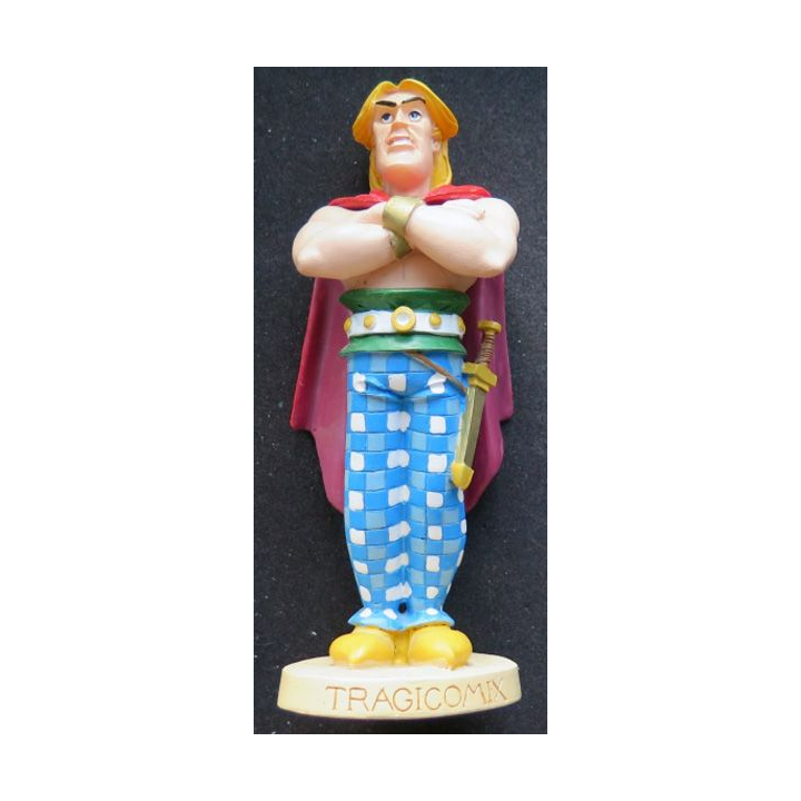 Tragicomix en résine plastoy collectoys Atlas 2000 hauteur 16 cm