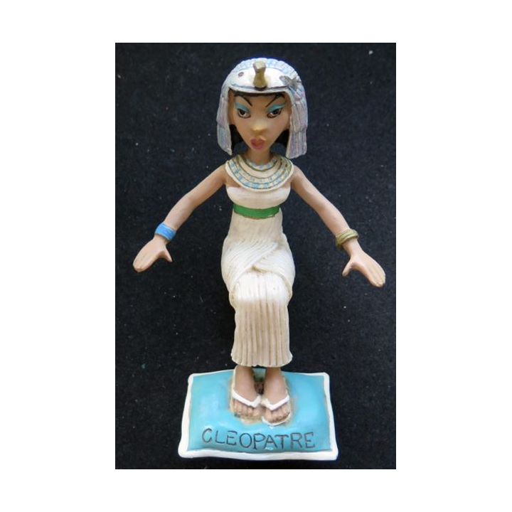 Cléopatre avec son trône en résine plastoy collectoys Atlas 2000