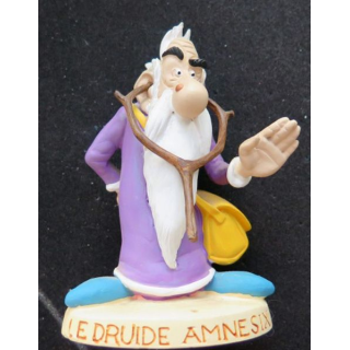 Le druide Amnesix en résine plastoy collectoys Atlas 2000 hauteur 9,5 cm