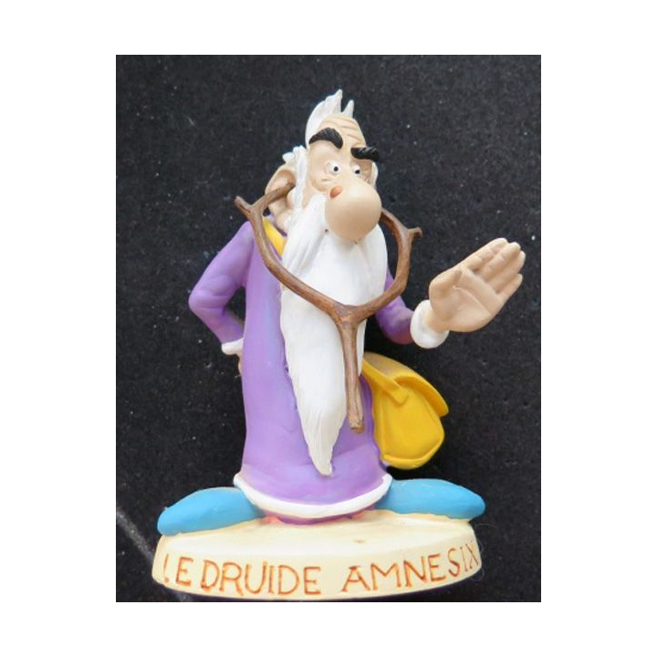 Le druide Amnesix en résine plastoy collectoys Atlas 2000 hauteur 9,5 cm