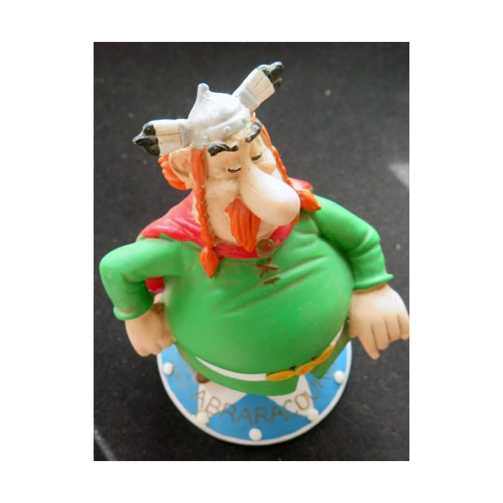 Abraracourcix en résine plastoy collectoys Atlas 2000 hauteur 11 cm