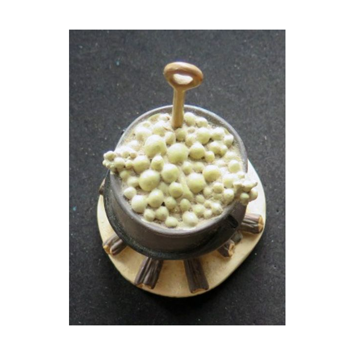 potion magique en résine plastoy collectoys Atlas 2000 hauteur 9,5 cm