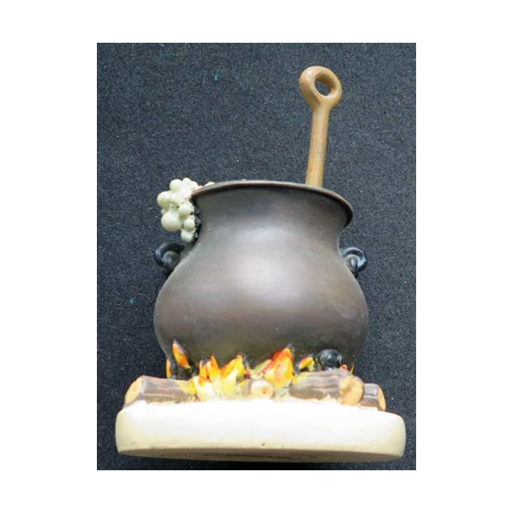 potion magique en résine plastoy collectoys Atlas 2000 hauteur 9,5 cm