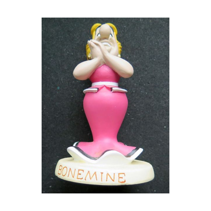 Bonemine en résine plastoy collectoys Atlas 2000 hauteur 9,5 cm