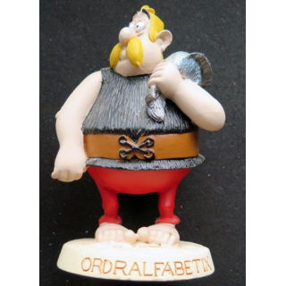 Ordralfabetix en résine plastoy collectoys Atlas 2000 hauteur 12,5 cm