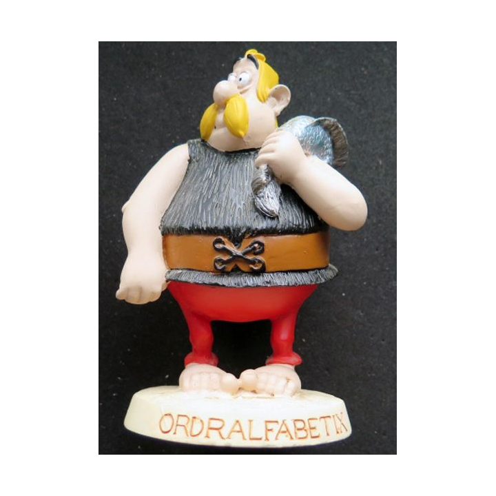 Ordralfabetix en résine plastoy collectoys Atlas 2000 hauteur 12,5 cm
