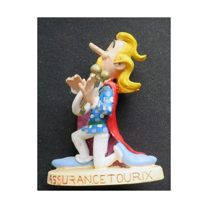 Assurancetourix en résine plastoy collectoys Atlas 2000 hauteur 10 cm