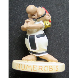 Numerobis en résine plastoy collectoys Atlas 2000 hauteur 8,5 cm