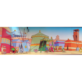 Décor du Camp Romain Plastoy collectoys Atlas 2001