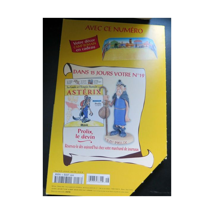 Décor du Camp Romain Plastoy collectoys Atlas 2001