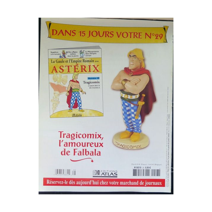 La Gaule et l'empire Romain avec Astérix n°28 Astérix légionnaire ed Atlas
