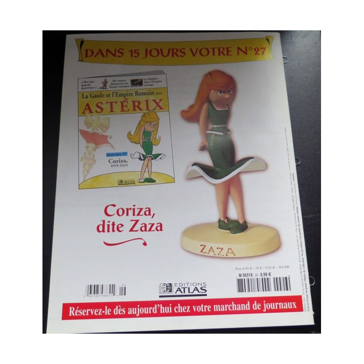 La Gaule et l'empire Romain avec Astérix n°26 Cléopâtre reine d'Egypte