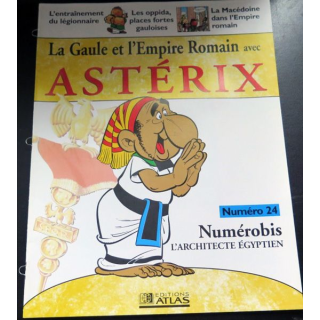 Gaule empire Romain avec Astérix n°24 Numérobis l'architecte égyptien 