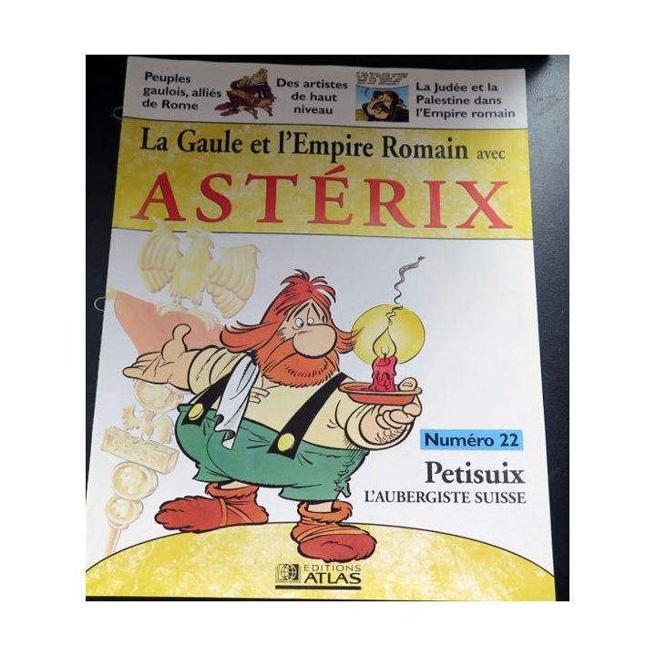 Gaule et empire Romain avec Astérix n°22 Petisuix l'aubergiste suisse