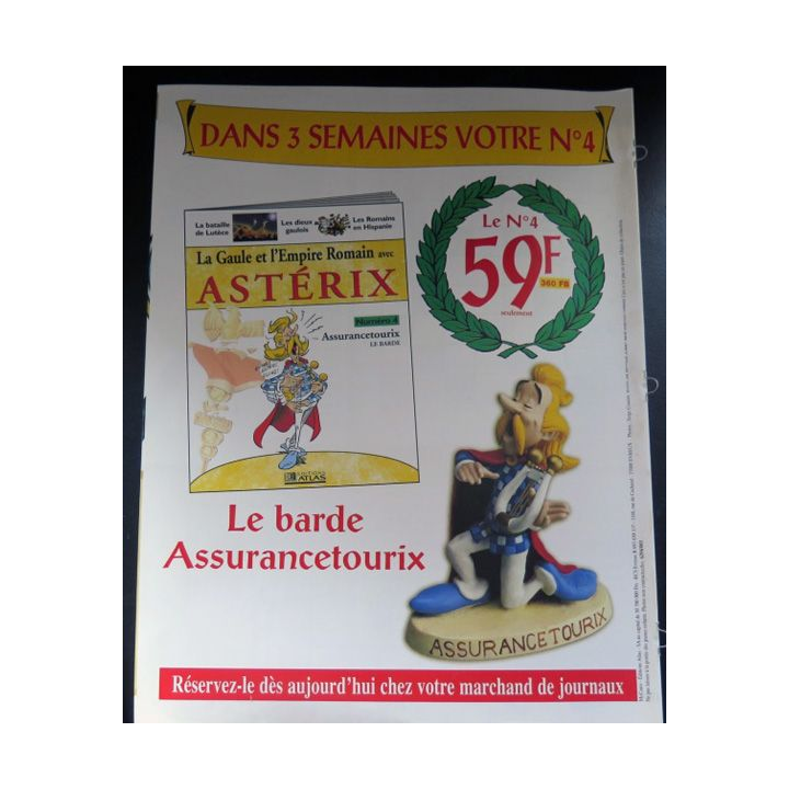 Gaule empire Romain avec Astérix n°3 Obélix l'ami fidèle et Idéfix