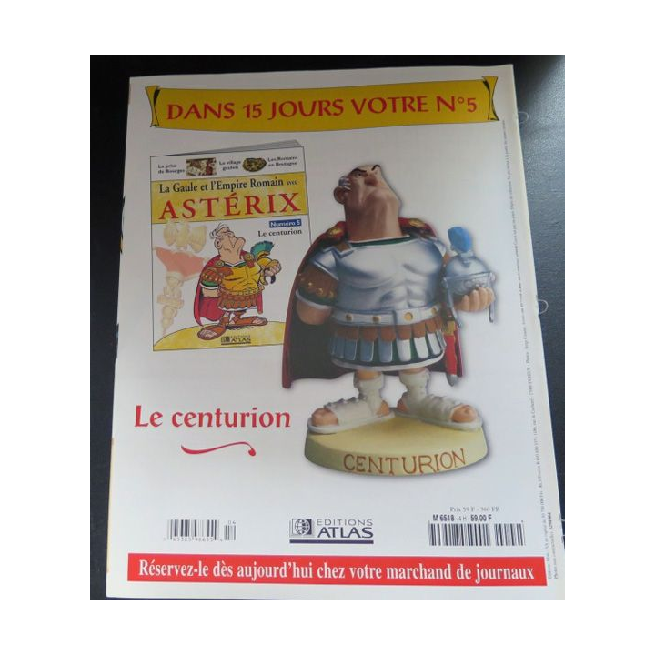 La Gaule et l'empire Romain avec Astérix n°4 Assurancetourix le barde