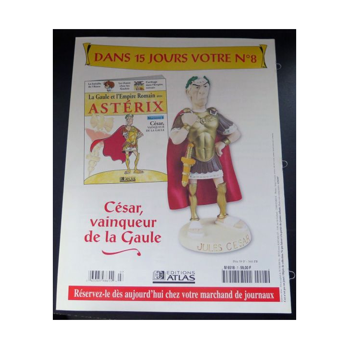 La Gaule et l'empire Romain avec Astérix n°7 Falbala la belle gauloise