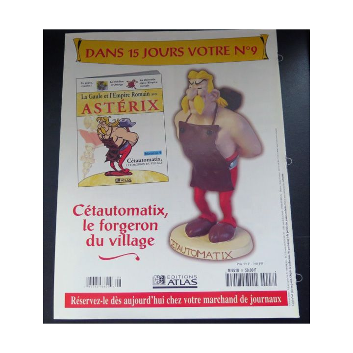 Gaule et l'empire Romain avec Astérix n°8 César vainqueur de la Gaulle