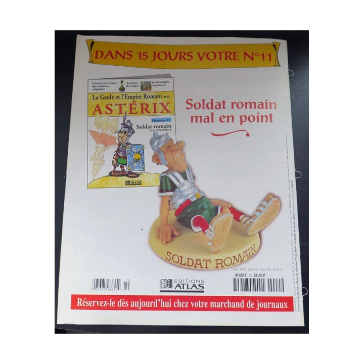 La Gaule  l'empire Romain avec Astérix n° 10 Barbe Rouge chef pirates