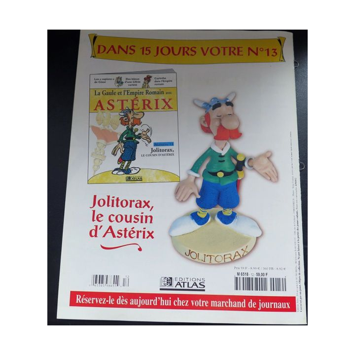 Gaule empire Romain Astérix n° 12 Ocatarinetabellatchitchix Chef Corse