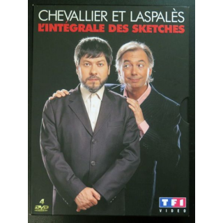 DVD : Chevallier et Laspalès intégrale des sketches 4 DVD