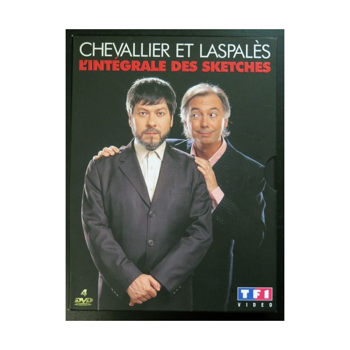 DVD : Chevallier et Laspalès intégrale des sketches 4 DVD