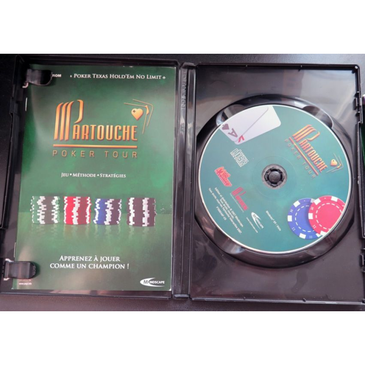 Jeu pour PC CD-ROM :Partouche poker tour jeu méthode stratégies