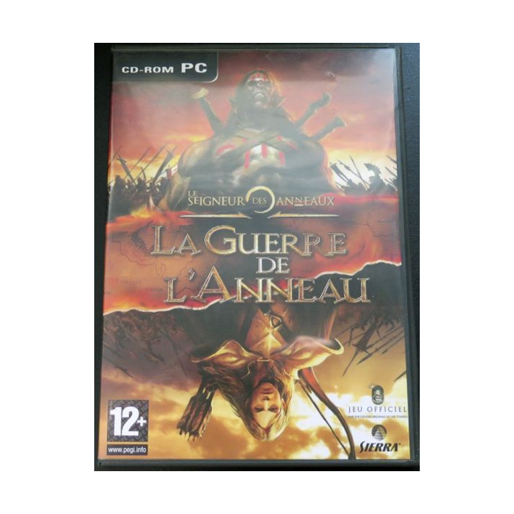 Jeu pour PC DVD ROM : La guerre de l'anneau Le Seigneur des Anneaux