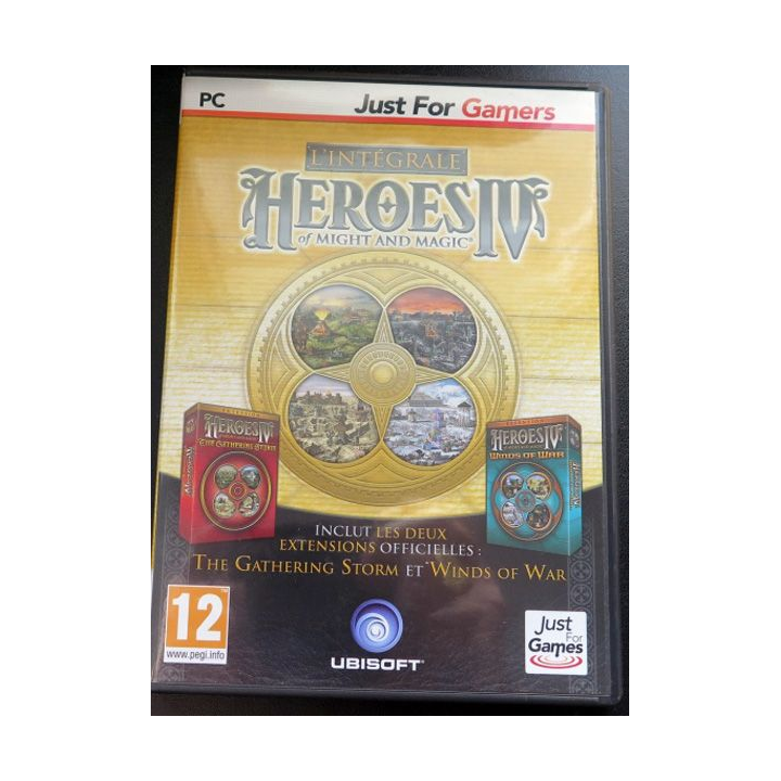 Jeu pour PC DVD ROM : intégrale Heroes IV of Might and magic