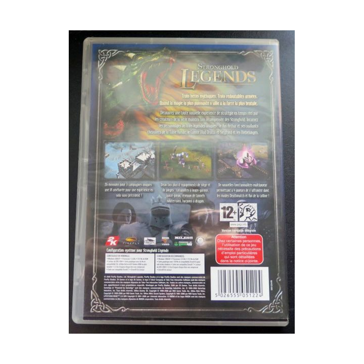 Jeu pour PC DVD ROM : Stronghold legends 