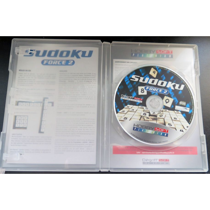 Jeu pour PC DVD ROM : Sudoku force II