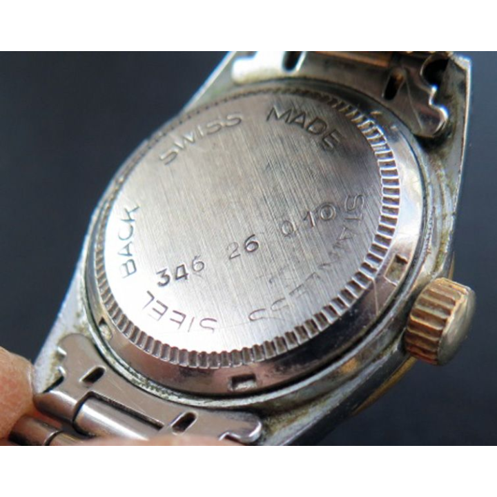 MONTRE : montre femme Jacques Ryter suisse numérotée 346 26 010 en acier