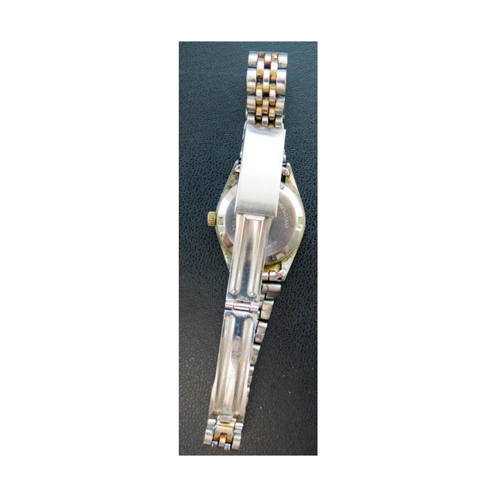 MONTRE : montre femme Domi bracelet doré et argenté 