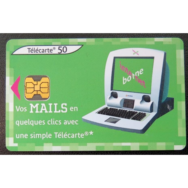 télécarte 50 unités France télécom vos mails en quelques clics ...