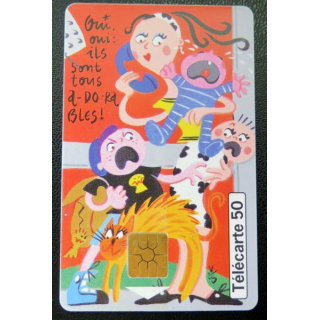 télécarte 50 unités France télécom Les petits diables