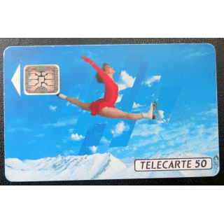 télécarte 50 unités France télécom XV° jeux olympiques