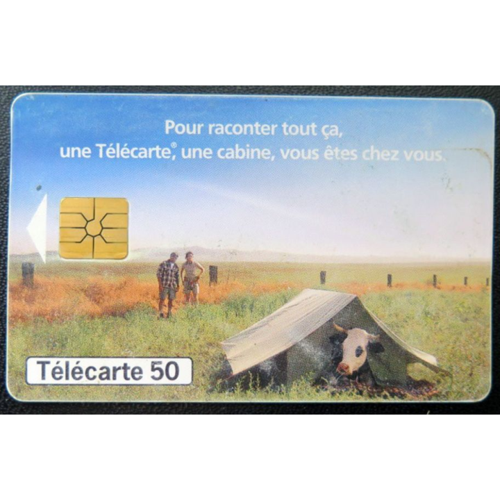 télécarte 50 unités France télécom Pour raconter tout ça ...