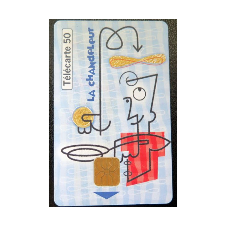 télécarte 50 unités France télécom La Chandeleur