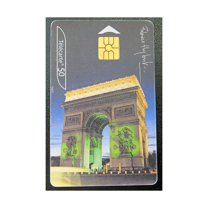 télécarte 50 unités France télécom Arc de Triomphe Paris