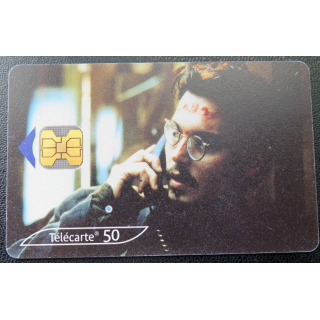 télécarte 50 unités France Johnny Derr dans la neuvième porte 1999