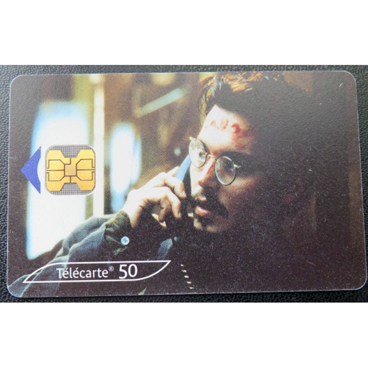 télécarte 50 unités France Johnny Derr dans la neuvième porte 1999