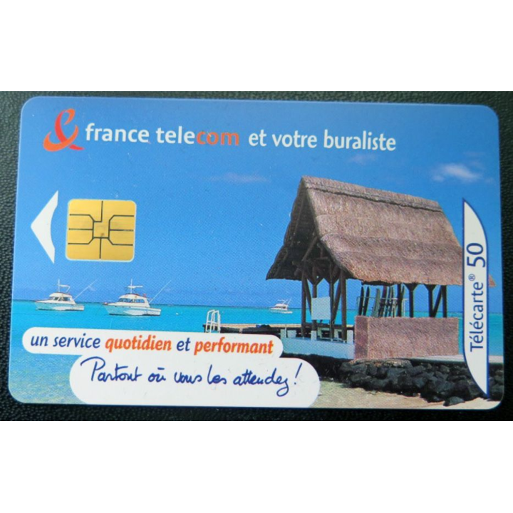 télécarte 50 unités France télécom et votre buraliste