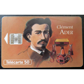 télécarte 50 unités Clément Ader France télécom