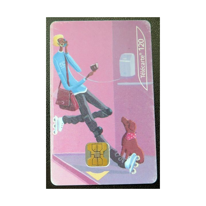 télécarte 120 unités France télécom Cool OK tranquille 6/6
