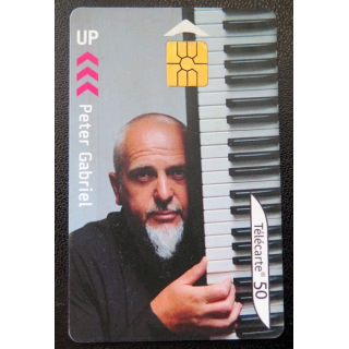 télécarte 50 unités France télécom Peter Gabriel