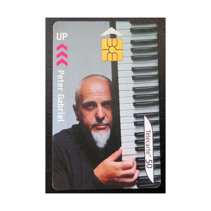 télécarte 50 unités France télécom Peter Gabriel