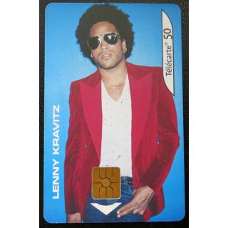 télécarte 50 unités France télécom Lenny Kravitz