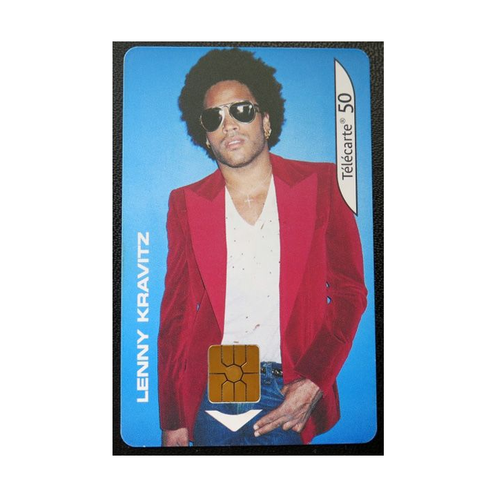 télécarte 50 unités France télécom Lenny Kravitz