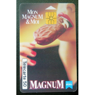 télécarte 50 unités Magnum France télécom